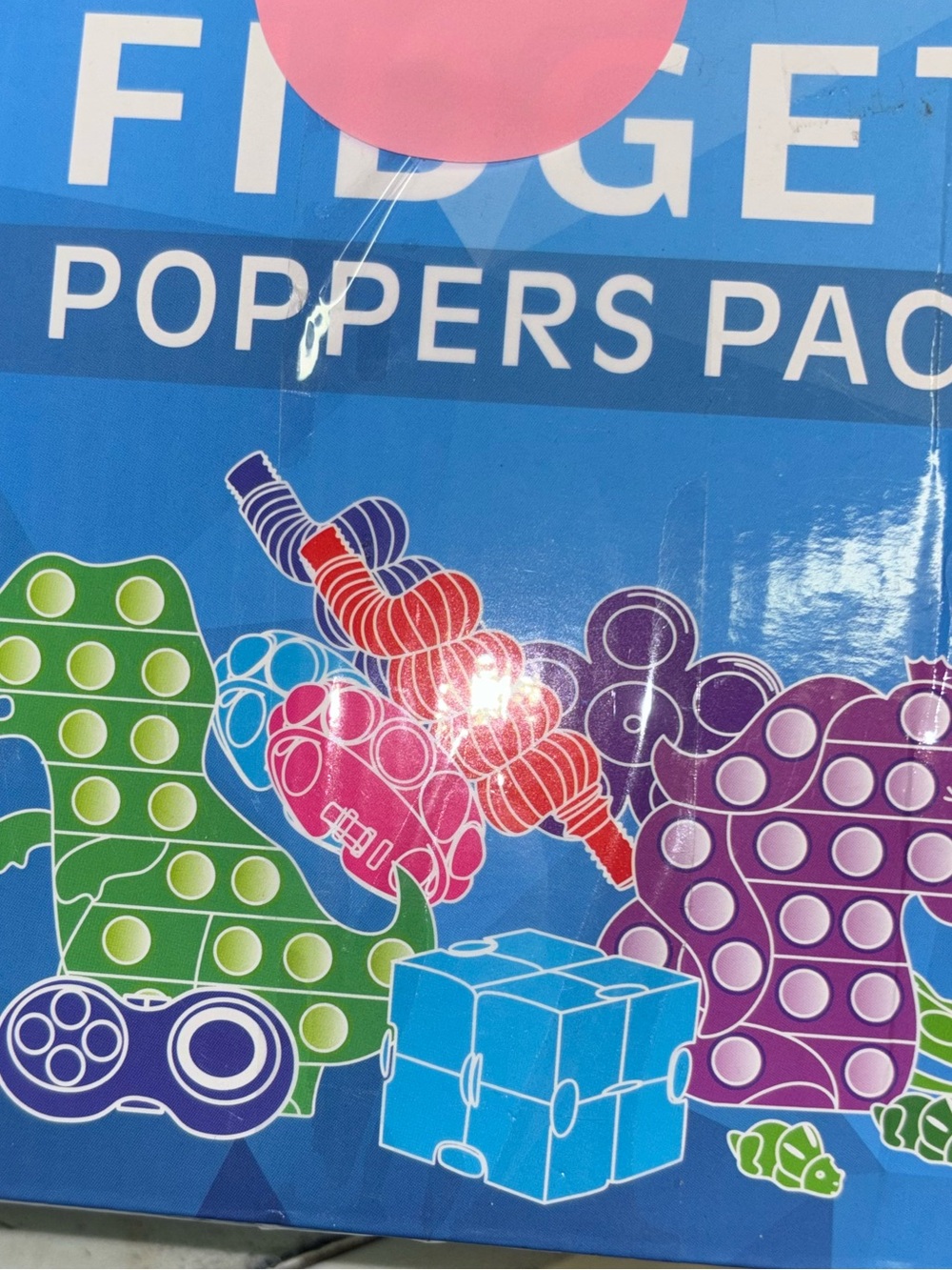 Fidget Poppers Pack - Multicolor Sensory Toys
